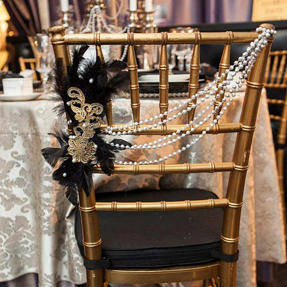 Gatsby Style chair Pearls