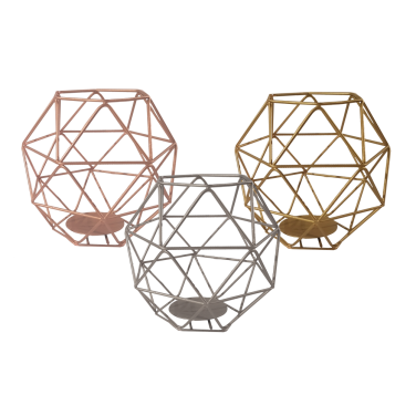 Geometric Candle Holders