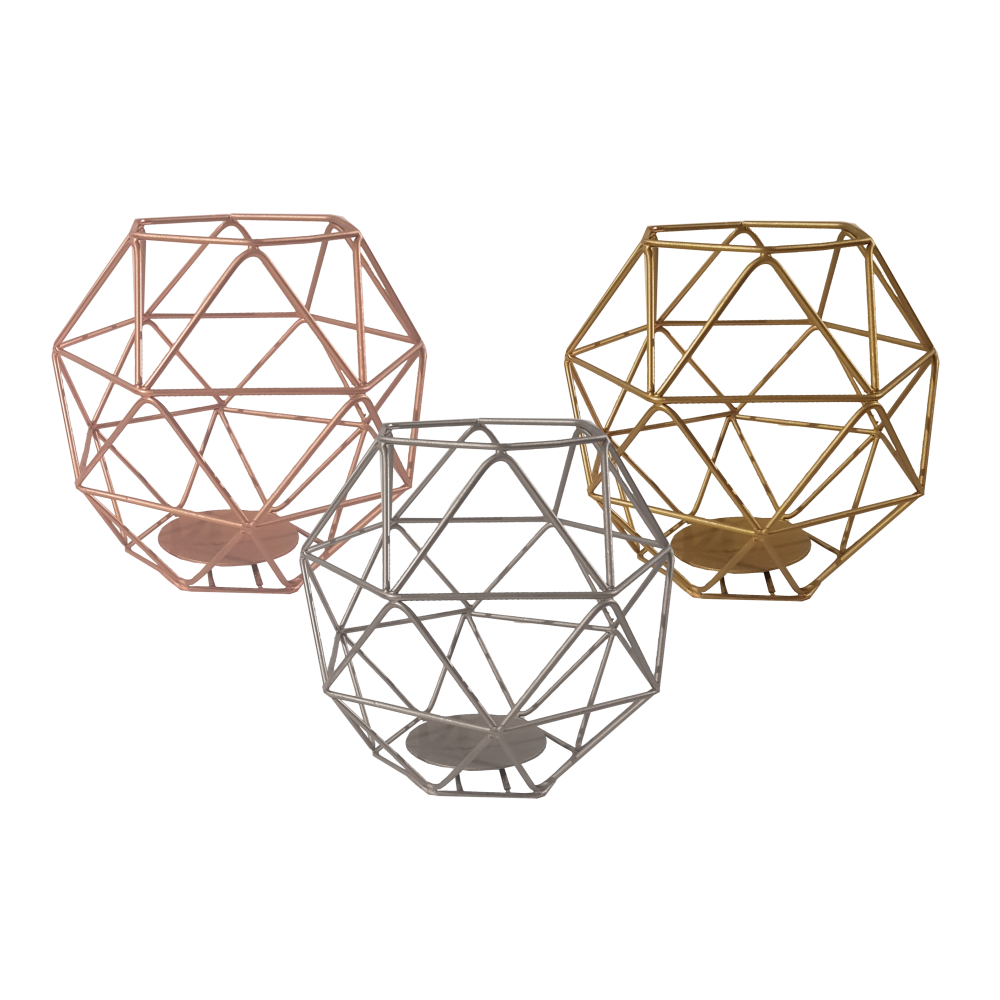 Geometric Candle Holders