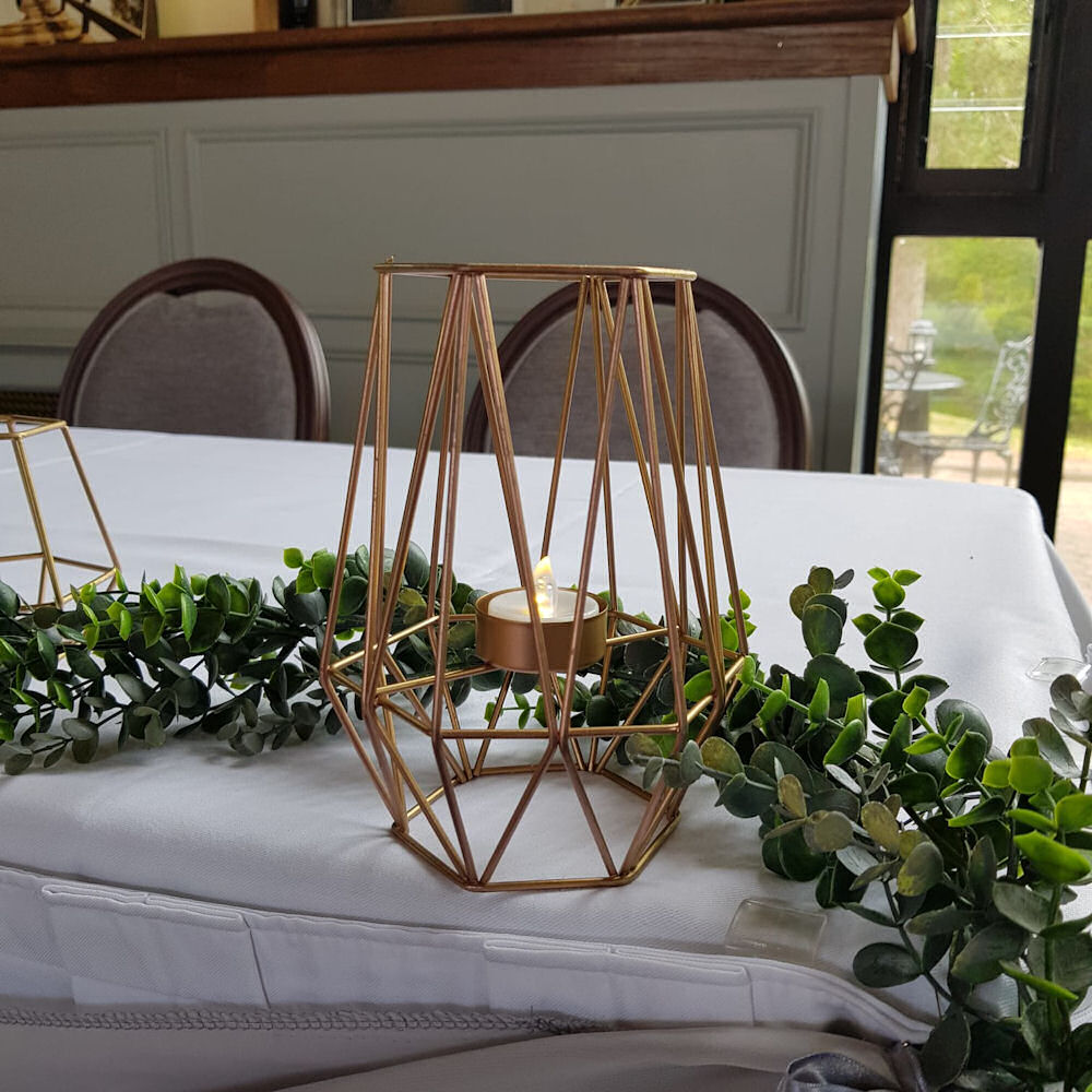Geometric Candle Holders