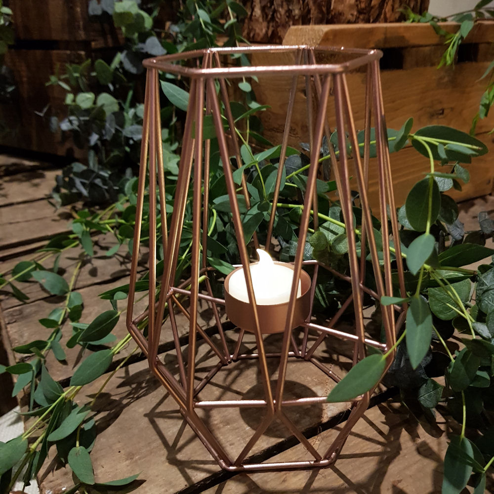 Geometric Tea Light Holder (3)