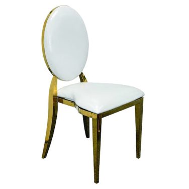 Gold Rimmed Dior Arabella Chairs