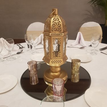 Gold Morrocan Lantern