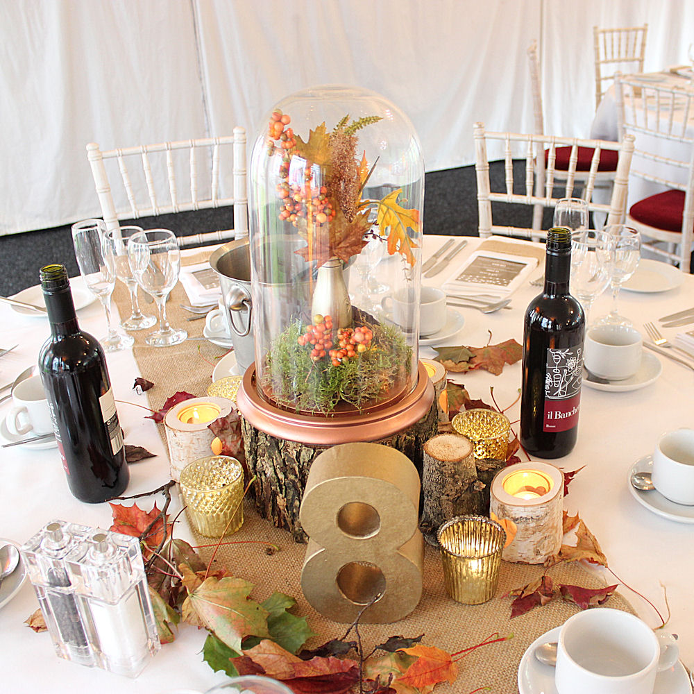 3D Table Number Gold