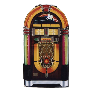 Juke Box Cardboard Cut Out