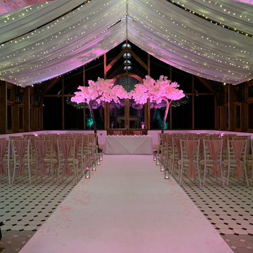 Large Floor Standing Pink Blossom Tree 10