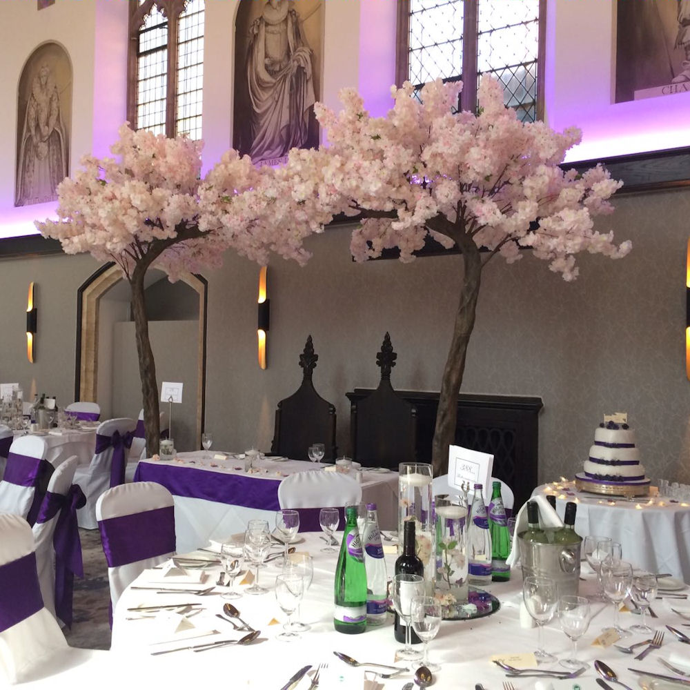 Large Floor Standing Pink Blossom Tree 13