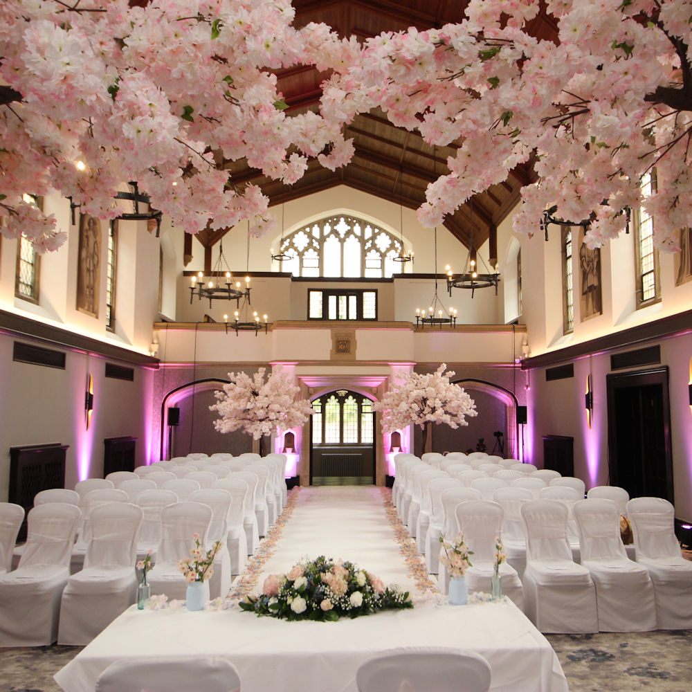 Large Floor Standing Pink Blossom Tree 7