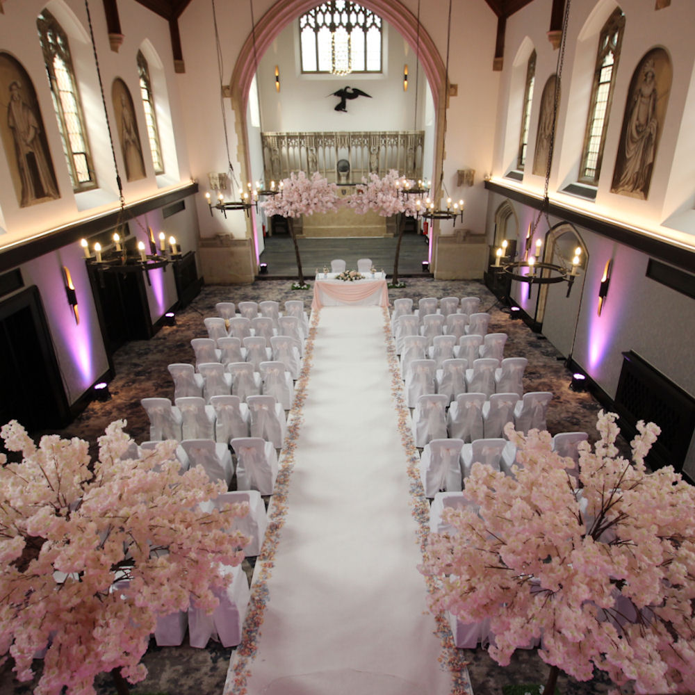 Large Floor Standing Pink Blossom Tree 8