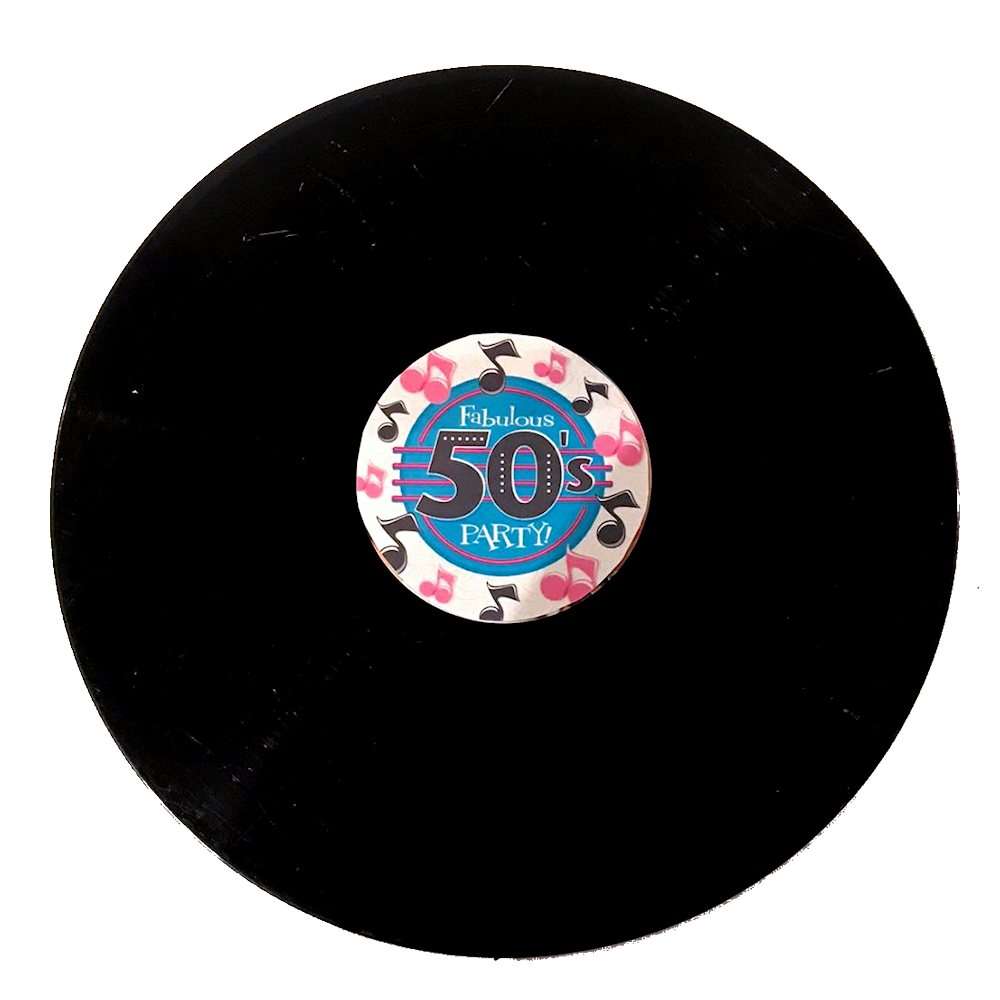 Large Record with 50s Party in Centre