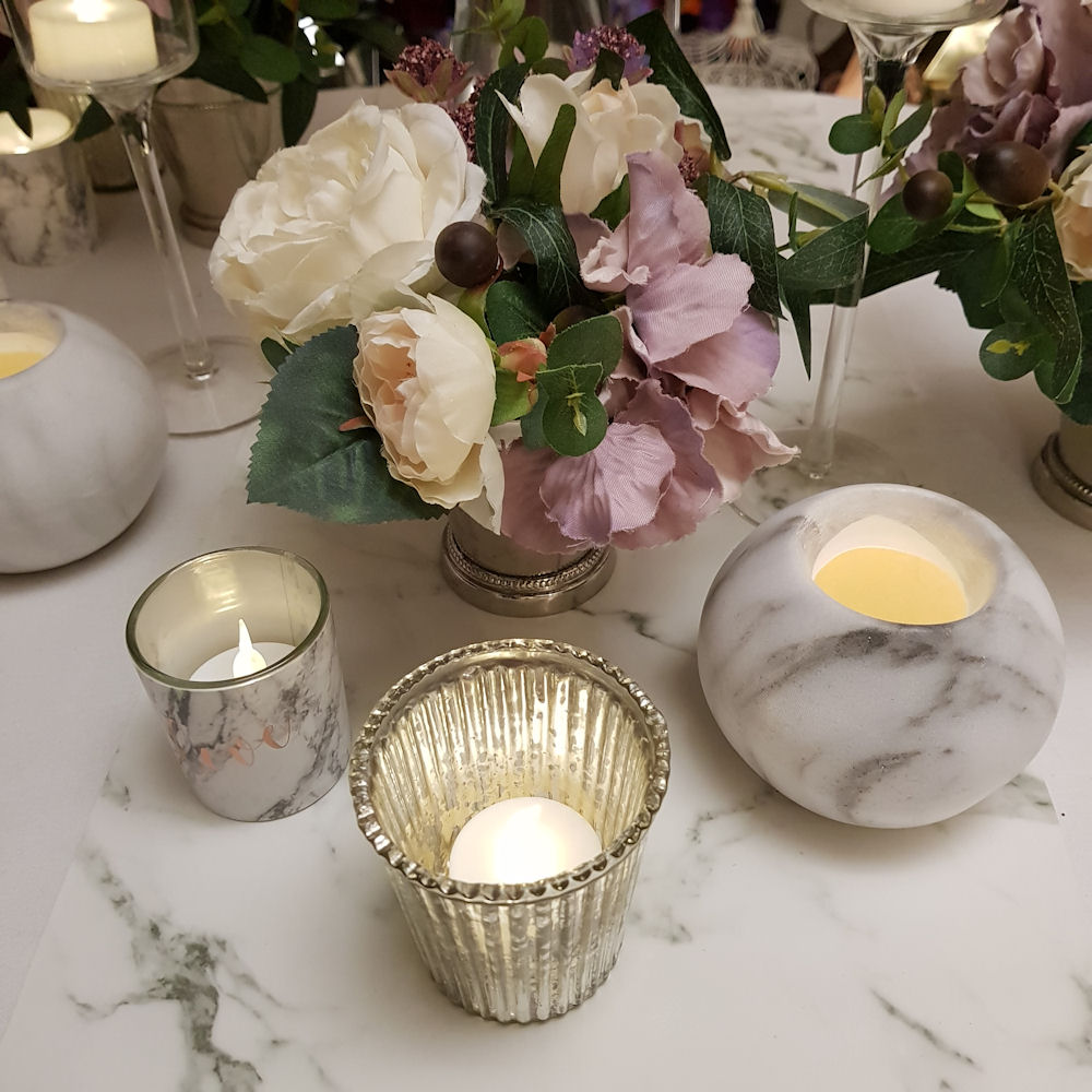 Marble Tea Light Holder 4