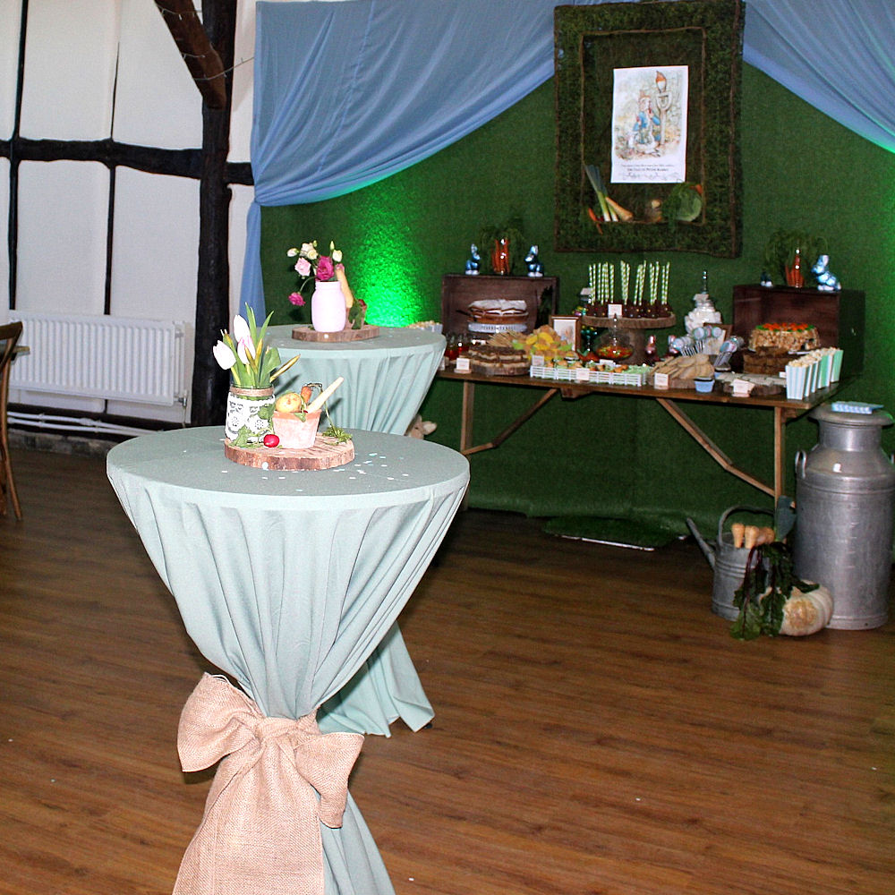 Rustic Moss Frame at Peter Rabbit themed event