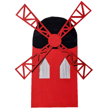 Moulin Rouge Windmill Prop