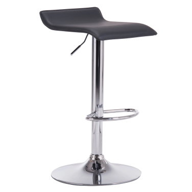 Black Simple Bar Stool