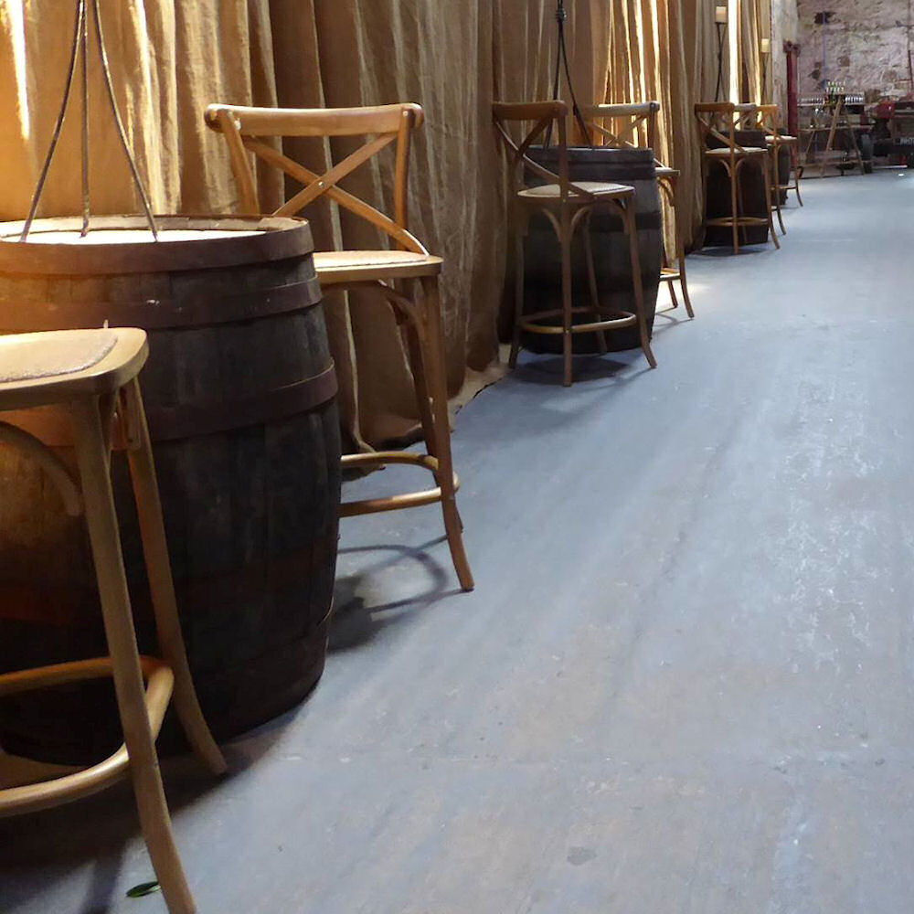 Vintage Oak Whiskey Barrel Hire