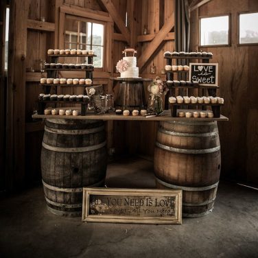 Vintage Oak Whiskey Barrel Hire