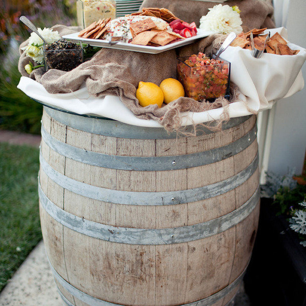 Vintage Oak Whiskey Barrel Hire