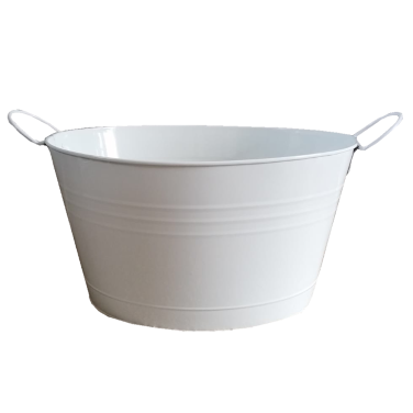 Off White Drink/Champagne Tub Bucket