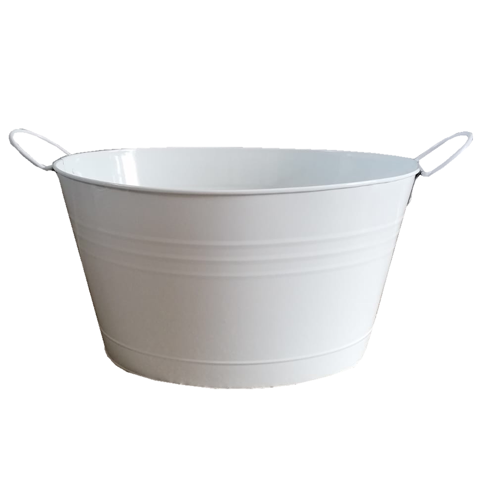 Off White Drink/Champagne Tub Bucket