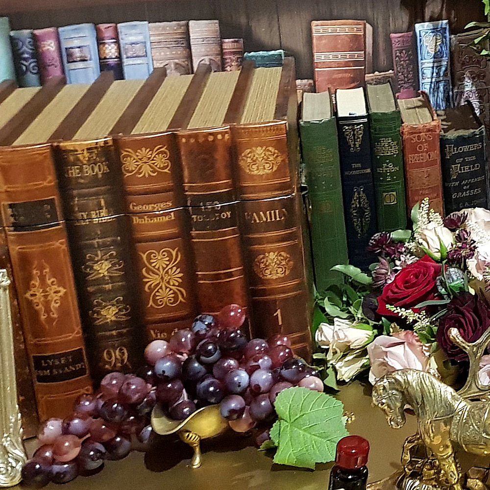 Old Books Card Box 4