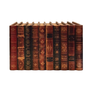 Old Books Card Box