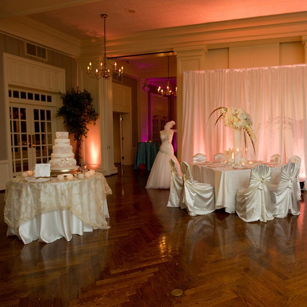 Gold Organza Table Overlay 3