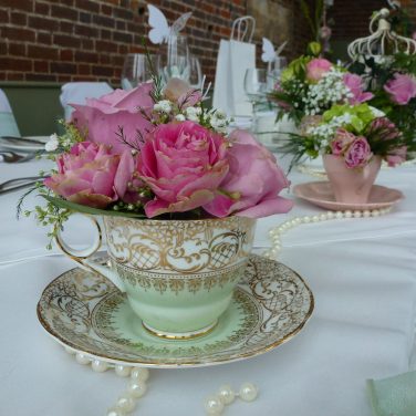 Vintage China Hire Cup Saucer Side Plate