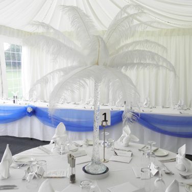 White Feather Centrepiece