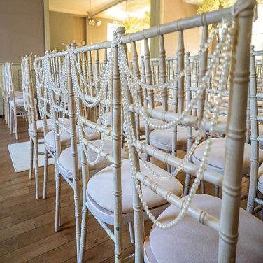 Pearl Chair Garlands