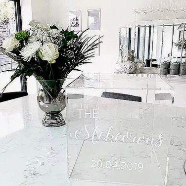 Perspex Card Box