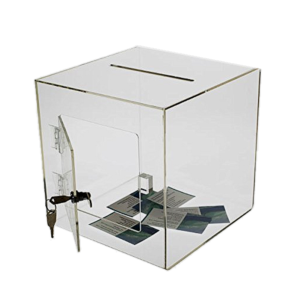 Perspex Card Box