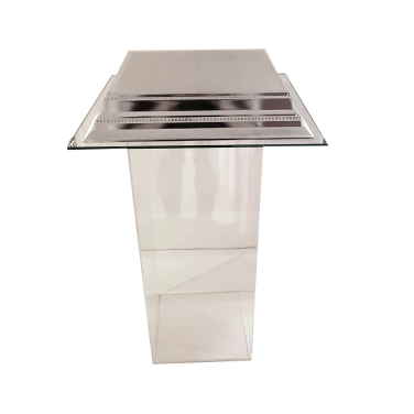 Perspex Plinth Cake Stand