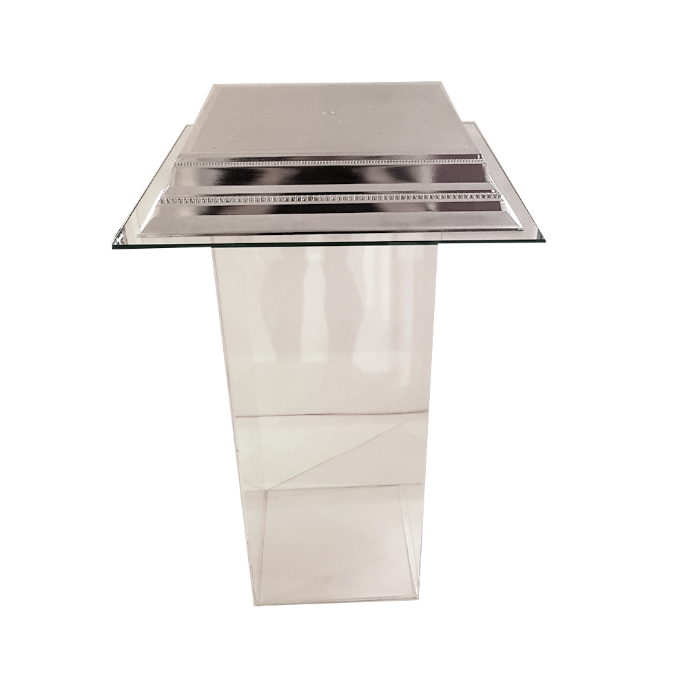 Perspex Plinth Cake Stand