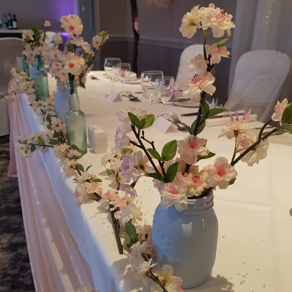 Pastel Pastle Mason Jar Hire