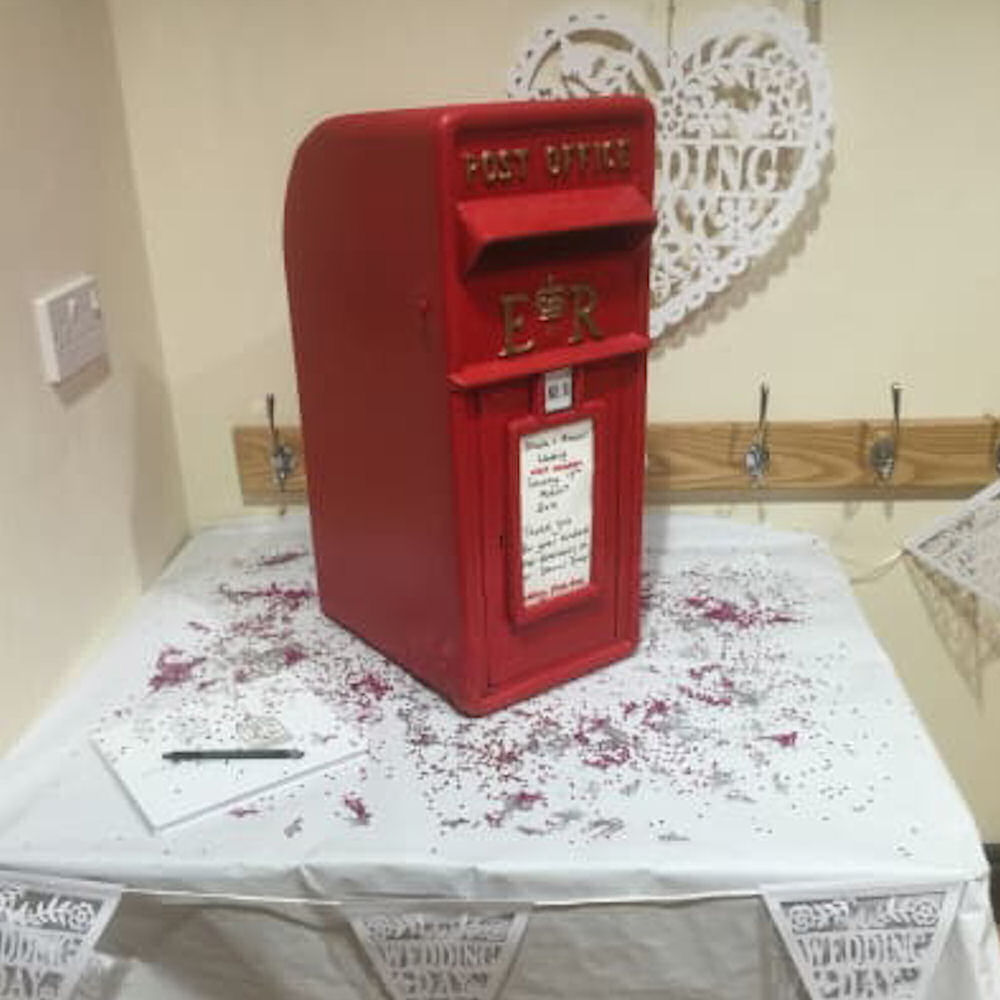 Red Royal Mail Post Box