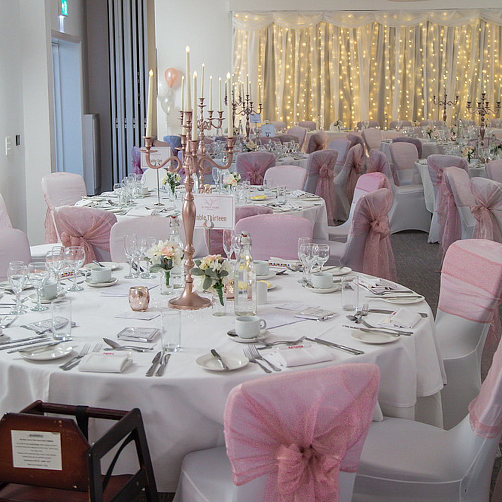 Rose Gold Candelabra 2