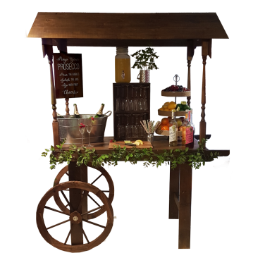 Rustic Cart Sweet Prosecco
