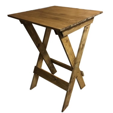 Rustic Poseur Table