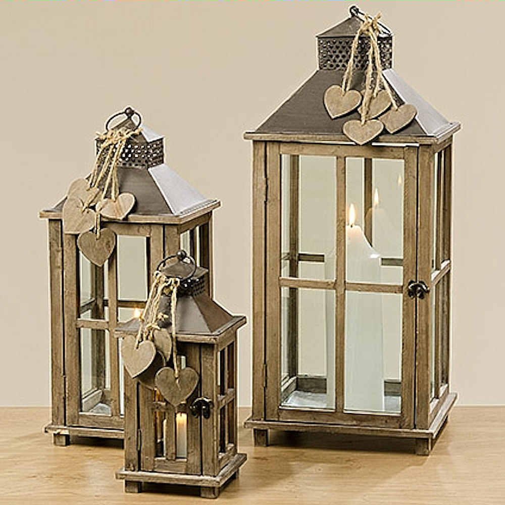 Rustic Wooden Lantern