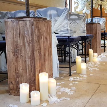 Rustic Wooden Plinths 2