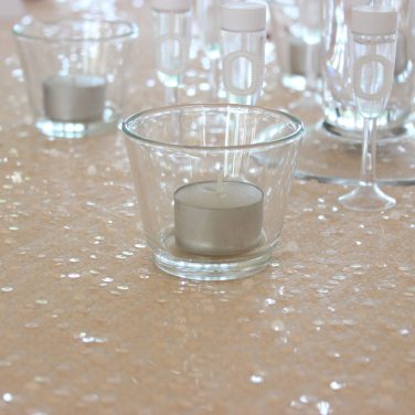 Simple Wide Top Tea Light Holder 8