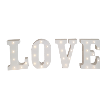 Small Light Up Love Sign