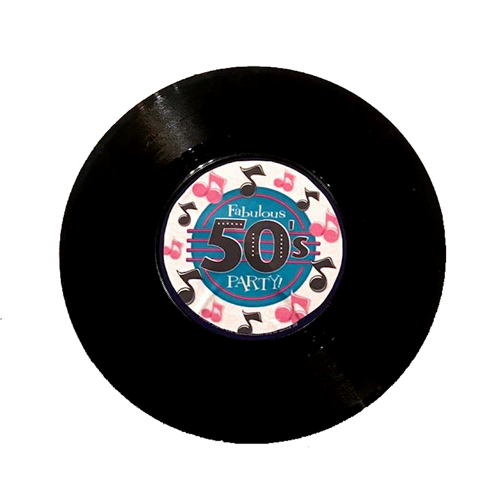 Small Record with 50s Party in Centre