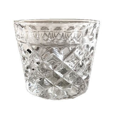 Vintage Cut Crystal Tea Light Holder