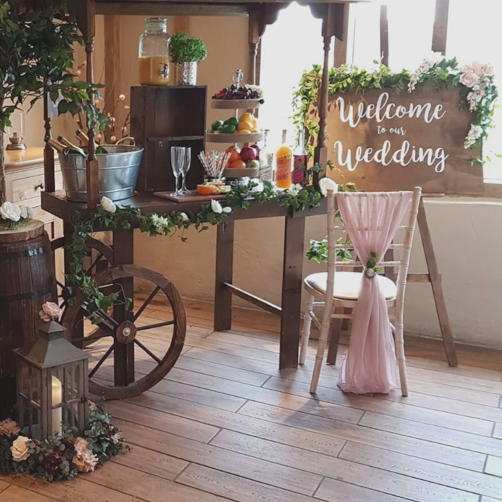 Welcome to our Wedding Rustic Wooden Sign