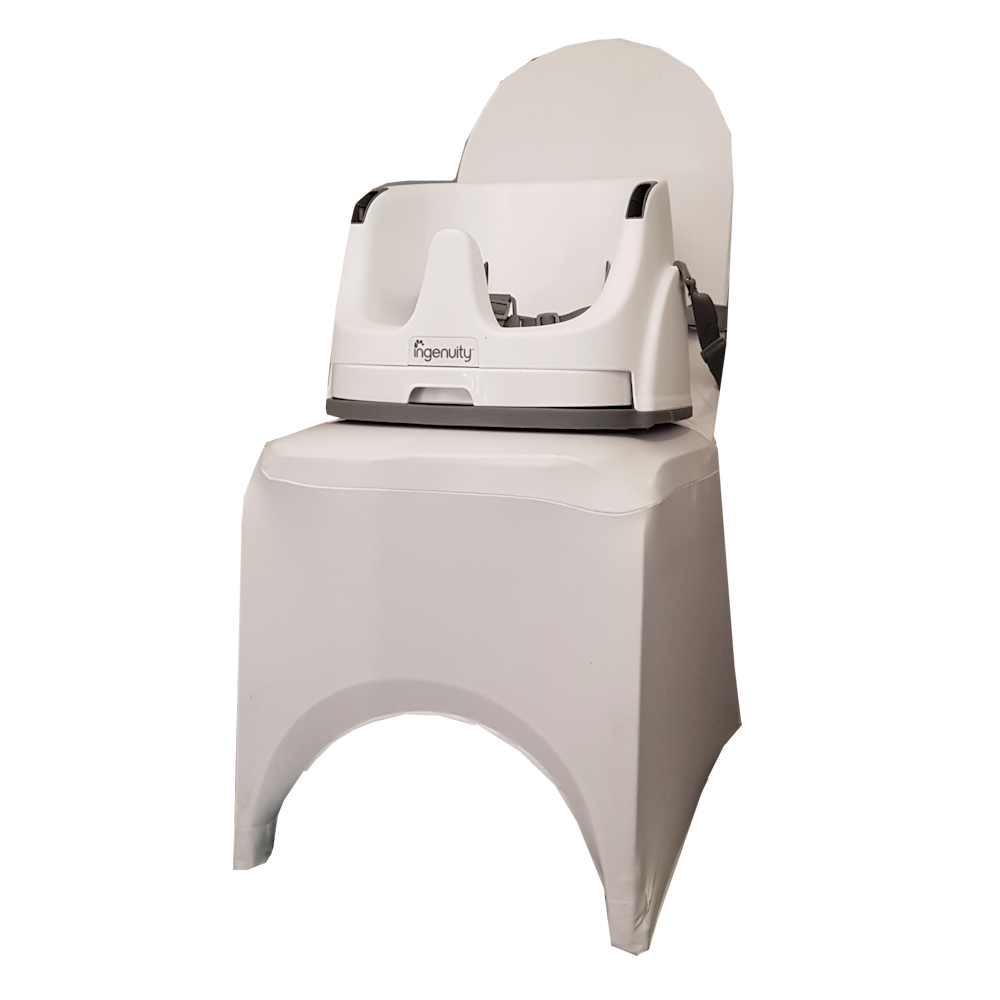 White Booster Seat