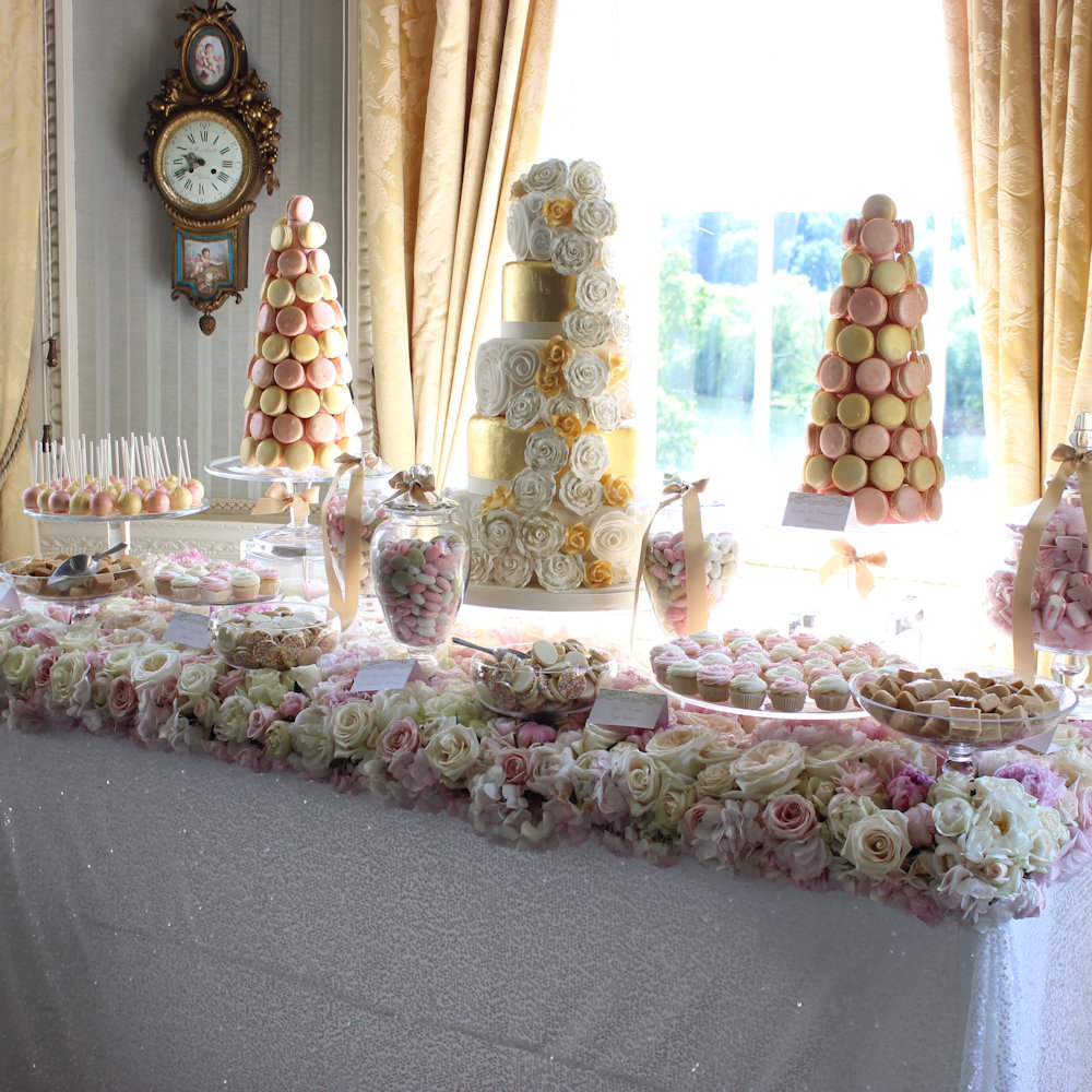 White Sequin Tablecloth