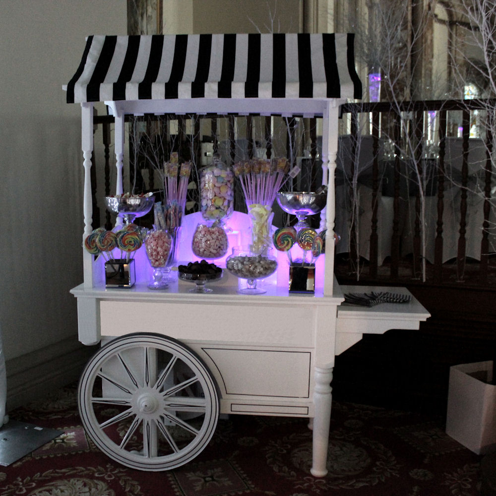 White Sweet Cart 4
