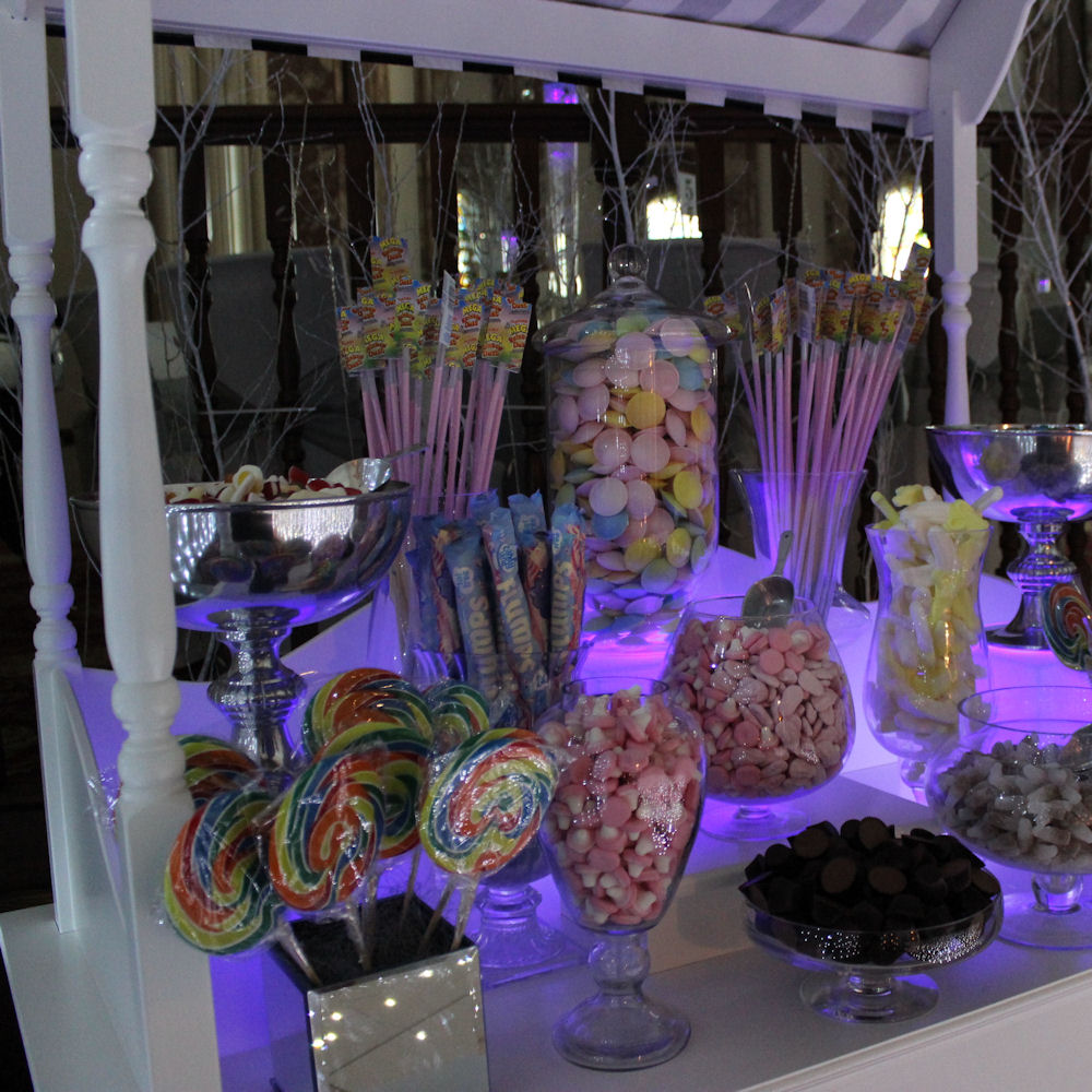 White Sweet Cart 6