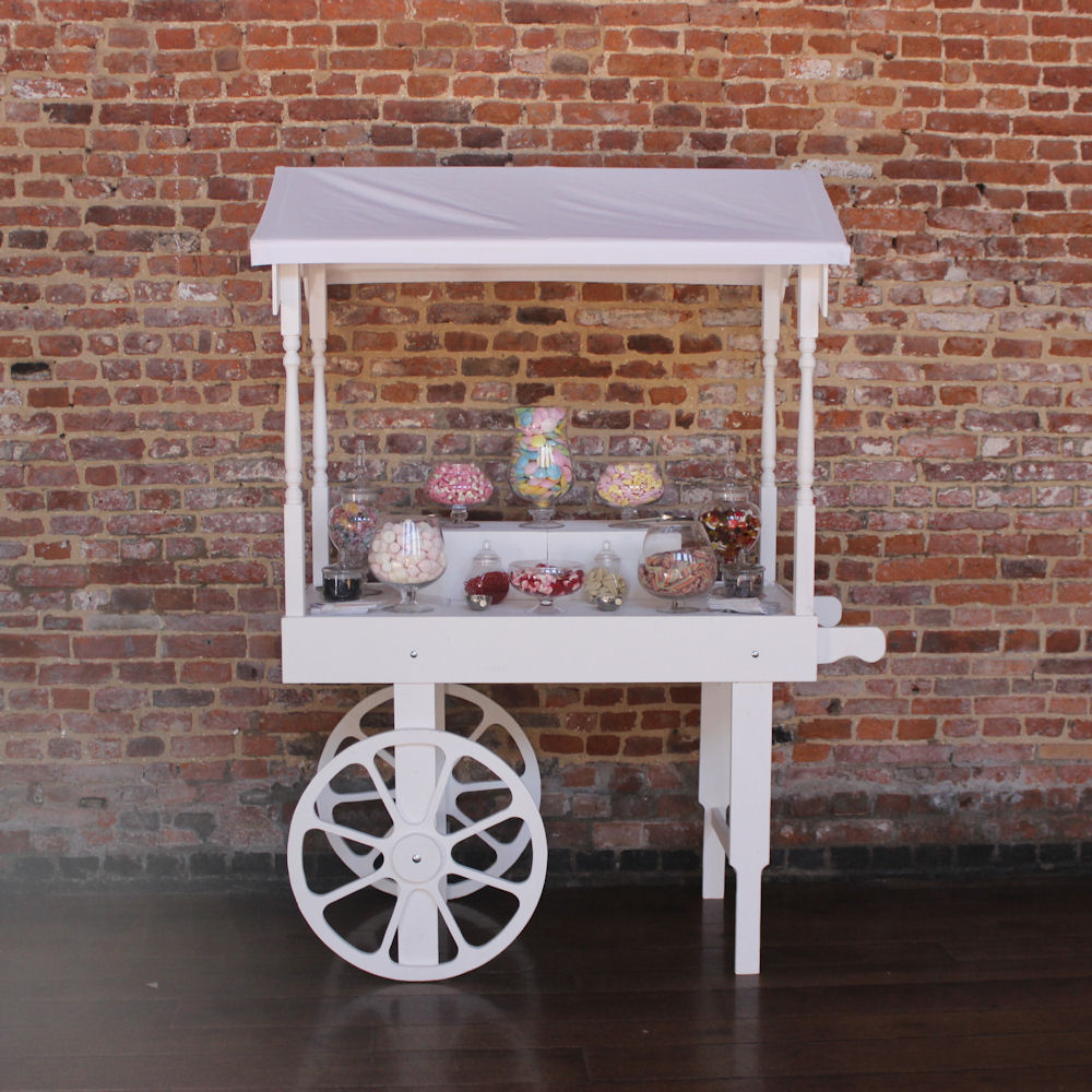 White Sweet Cart 8